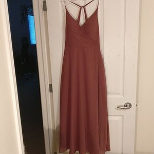 Azazie Dusty Rose Bridesmaids Dress